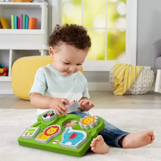 Puzzle cu animalute Fisher Price Puzzle cu animalute Fisher Price