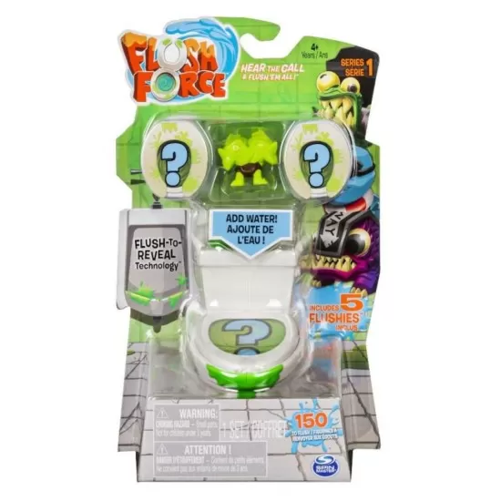 Set 5 figurine Flush Force Set 5 figurine Flush Force