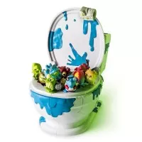 Toaleta depozitare figurine Flush Force