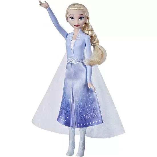 Papusa stralucioare Elsa plimbareata Frozen 2