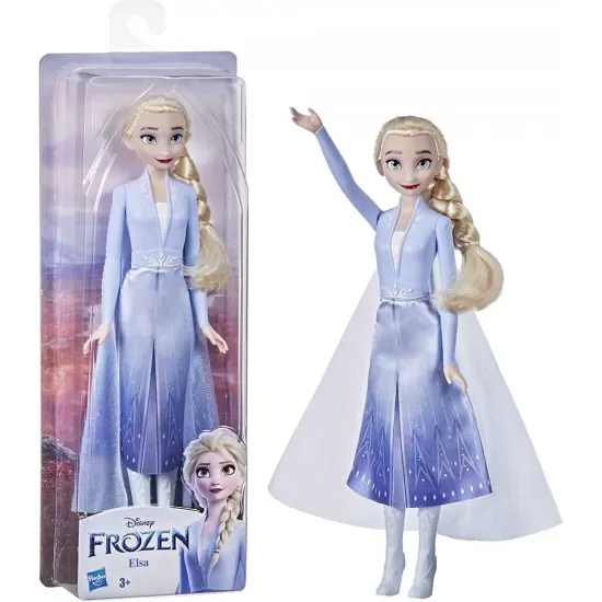 Papusa stralucioare Elsa plimbareata Frozen 2
