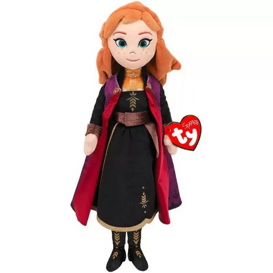 Papusa din plus Ty Anna Frozen 2 cu sunete 40 cm Papusa din plus Ty Anna Frozen 2 cu sunete 40 cm
