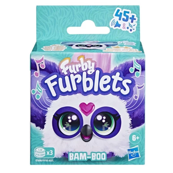 Jucarie interactiva Mini Furby Furblets Bam-Boo Jucarie interactiva Mini Furby Furblets Bam-Boo