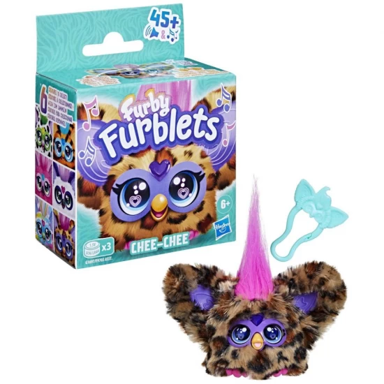 Jucarie interactiva Mini Furby Furblets Chee-Chee Jucarie interactiva Mini Furby Furblets Chee-Chee