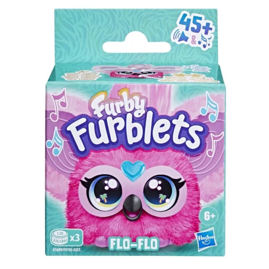 Jucarie interactiva Mini Furby Furblets Flo-Flo Jucarie interactiva Mini Furby Furblets Flo-Flo