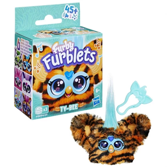 Jucarie interactiva Mini Furby Furblets Ty-Bee Jucarie interactiva Mini Furby Furblets Ty-Bee