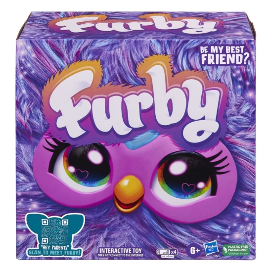 Jucarie de plus interactiva Furby mov Jucarie de plus interactiva Furby mov