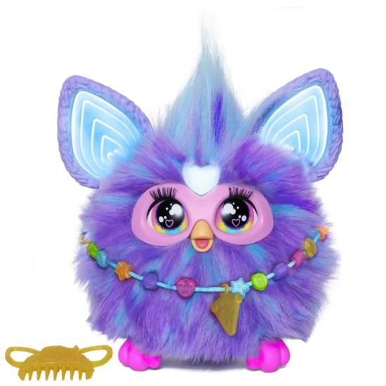 Jucarie de plus interactiva Furby mov Jucarie de plus interactiva Furby mov