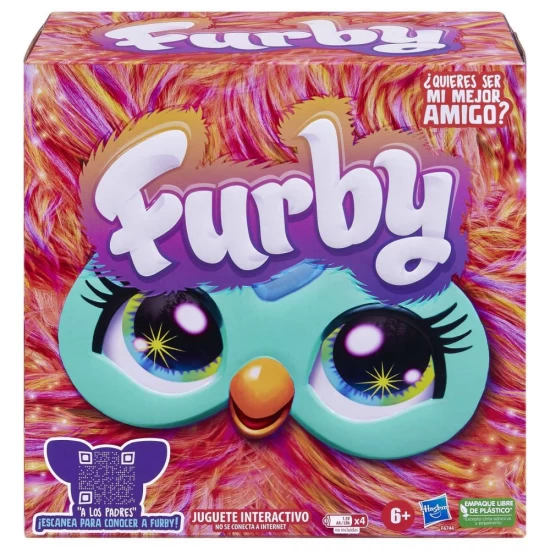 Jucarie de plus interactiva Furby multicolor Jucarie de plus interactiva Furby multicolor