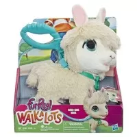 Jucarie interactiva FurReal - Lama plimbareata
