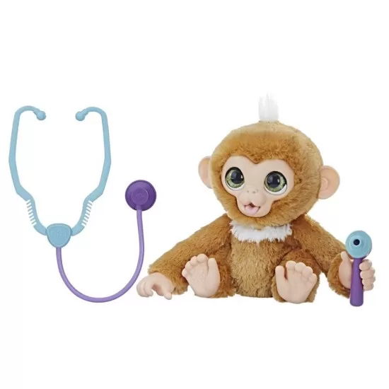 Jucarie interactiva FurReal - Maimutica Zandi la controlul medical Jucarie interactiva FurReal - Maimutica Zandi la controlul medical