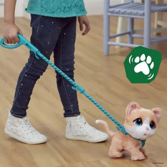 Jucarie interactiva FurReal pisicuta WalksALots Jucarie interactiva FurReal pisicuta WalksALots