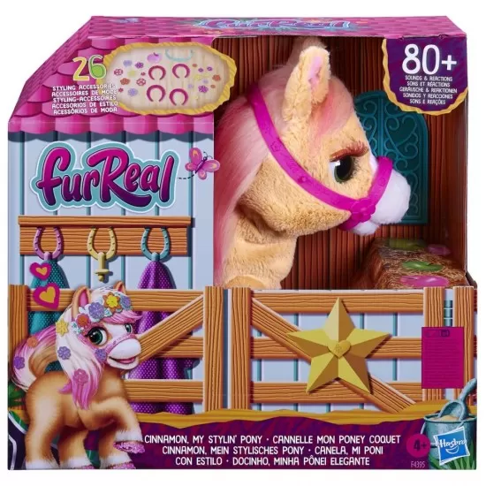 Jucarie interactiva FurReal - Poneiul stilat Cinnamon