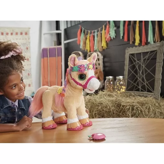Jucarie interactiva FurReal - Poneiul stilat Cinnamon