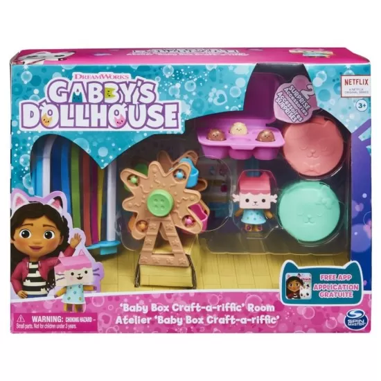 Set de joaca Gabbys Dollhouse - Camera Deluxe lui Baby Box Set de joaca Gabbys Dollhouse - Camera Deluxe lui Baby Box