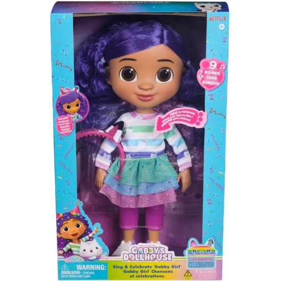 Papusa Gabby Dollhouse interactiva 33 cm