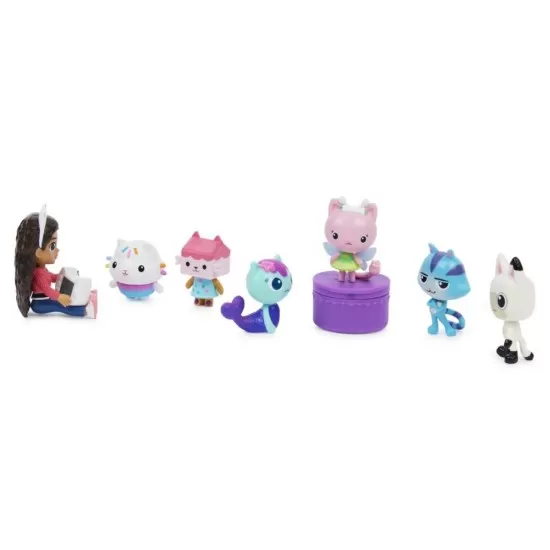Set 7 figurine Deluxe Gabby's Dollhouse Set 7 figurine Deluxe Gabby's Dollhouse