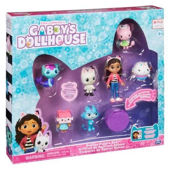 Set 7 figurine Deluxe Gabby's Dollhouse Set 7 figurine Deluxe Gabby's Dollhouse