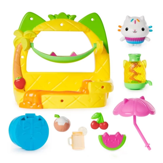 Set de joaca Gabbys Dollhouse - Balconul pentru petrecerea cu smoothie a lui Cakey Set de joaca Gabbys Dollhouse - Balconul pentru petrecerea cu smoothie a lui Cakey