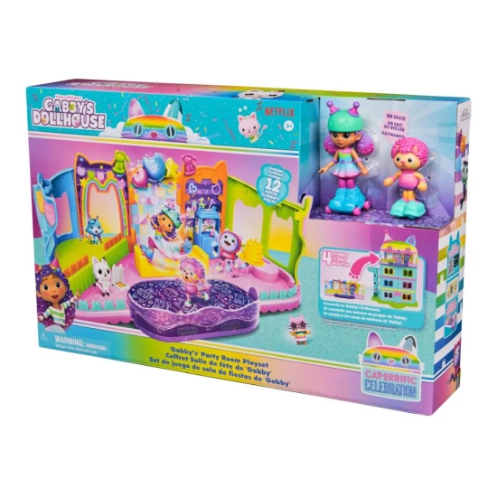 Set de joaca camera de petrecere Gabbys Dollhouse Set de joaca camera de petrecere Gabbys Dollhouse