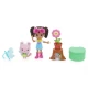 Set papusa 9.7 cm cu pisicuta Gabbys Dollhouse - Gradina lui Gabby
