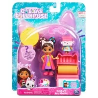 Set papusa 9.7 cm cu pisicuta Gabbys Dollhouse - Studioul de arta a lui Gabby