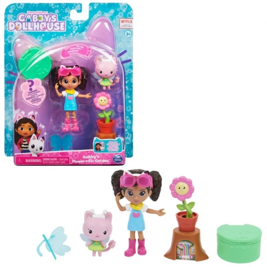Set figurine pentru petrecere in gradina Gabbys Dollhouse Set figurine pentru petrecere in gradina Gabbys Dollhouse