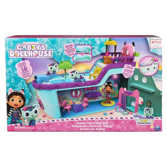 Set de joaca Gabbys Dollhouse - Vaporul cu prieteni Set de joaca Gabbys Dollhouse - Vaporul cu prieteni
