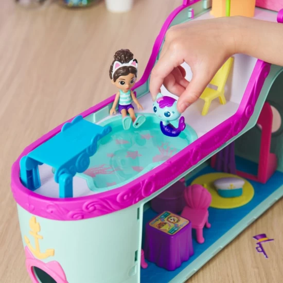 Set de joaca Gabbys Dollhouse - Vaporul cu prieteni Set de joaca Gabbys Dollhouse - Vaporul cu prieteni