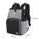 Geanta multifunctionala mamici Kinderkraft Molly Black Geanta multifunctionala mamici Kinderkraft Molly Black