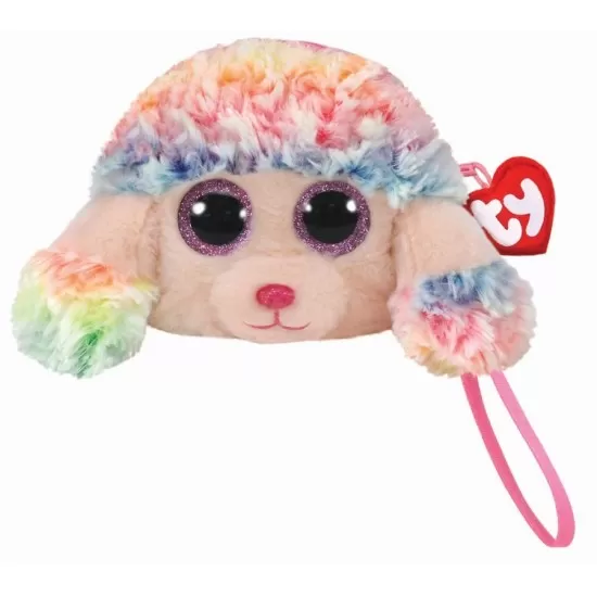 Gentuta de plus 10 cm Rainbow Pudel roz Ty Gentuta de plus 10 cm Rainbow Pudel roz Ty