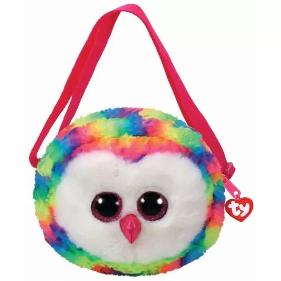 Gentuta de plus 15 cm Bufnita multicolora Ty Gentuta de plus 15 cm Bufnita multicolora Ty