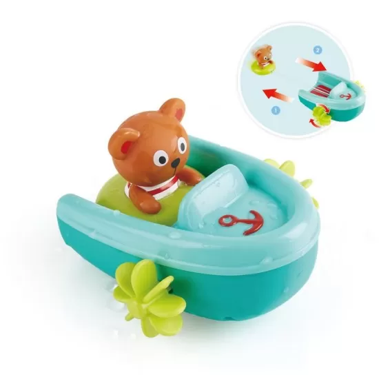 Jucarie baie Hape - Barcuta de salvare