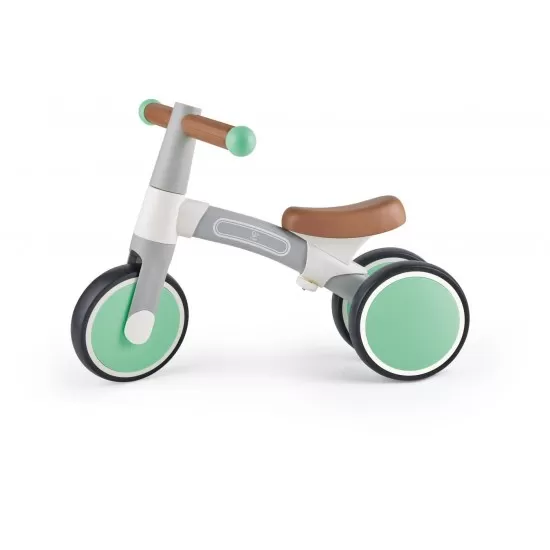 Bicicleta de echilibru verde cu 3 roti Hape Bicicleta de echilibru verde cu 3 roti Hape