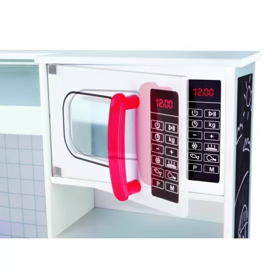 Bucatarie pentru copii din lemn cu accesorii Hape Bucatarie pentru copii din lemn cu accesorii Hape