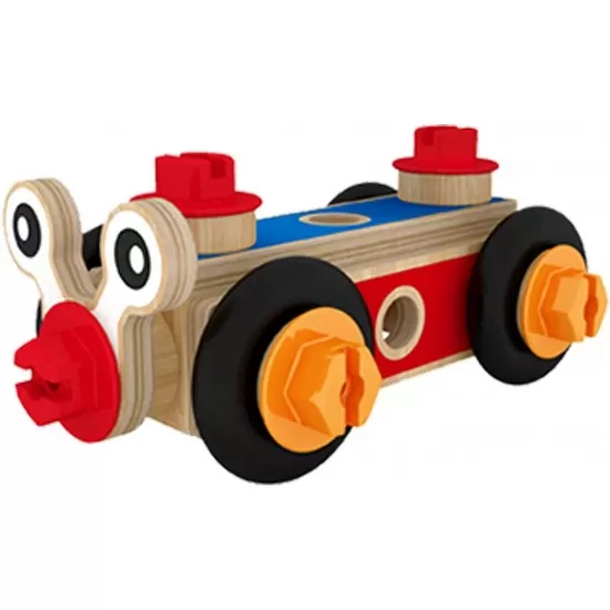 Set constructie Hape 42 piese Set constructie Hape 42 piese
