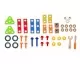 Set constructie Hape 42 piese Set constructie Hape 42 piese