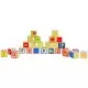 Set cuburi din lemn ABC Hape 26 piese