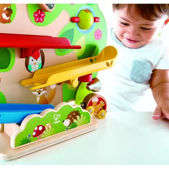 Set de joaca Hape - Cursa pentru veverite Set de joaca Hape - Cursa pentru veverite