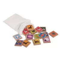 Joc de memorie Animalele Hape