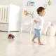Jucarie de tras din lemn buburuza