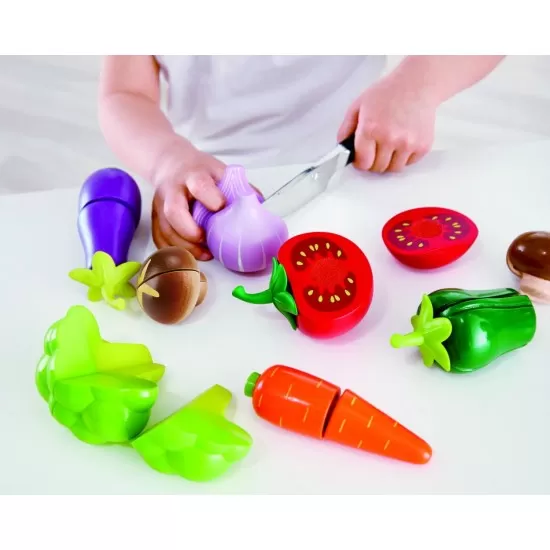 Set de joaca legumele din gradina Hape Set de joaca legumele din gradina Hape