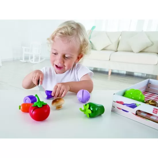 Set de joaca legumele din gradina Hape Set de joaca legumele din gradina Hape