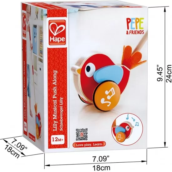Jucarie Hape Lilly Musical - Impinge si mergi!