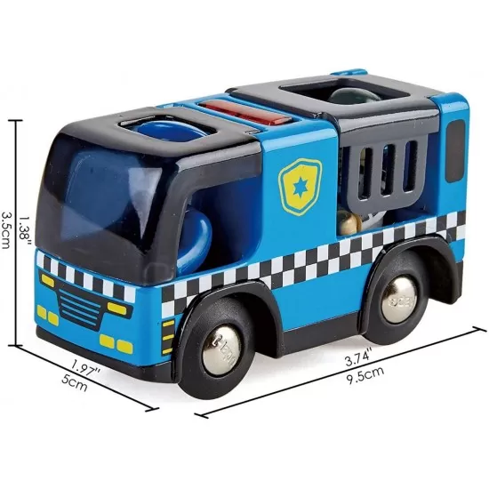 Masina de politie cu sirena Hape Masina de politie cu sirena Hape