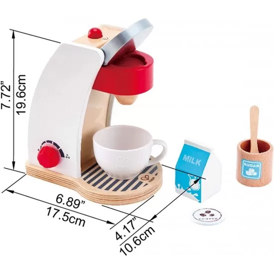 Jucarie din lemn mixer de bucatarie Hape Jucarie din lemn mixer de bucatarie Hape