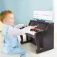 Pian electronic negru cu lumini Hape Pian electronic negru cu lumini Hape