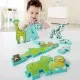 Puzzle din lemn alfabet si animale 26 piese Hape Puzzle din lemn alfabet si animale 26 piese Hape