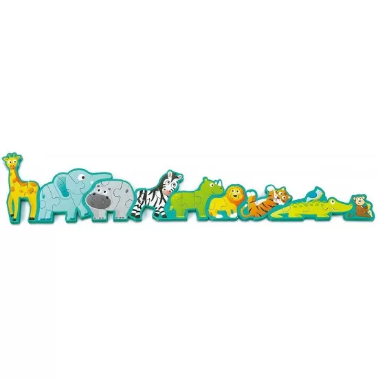 Puzzle din lemn alfabet si animale 26 piese Hape Puzzle din lemn alfabet si animale 26 piese Hape