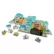 Puzzle orasul animat Hape 49 piese Puzzle orasul animat Hape 49 piese